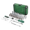 Dawot 54pcs 1/4" Socket and Drive Tool Set Mechanics Tools