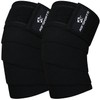 AQF Knee Wraps Weight Lifting Bandage Straps Guard Pads Powerlifting