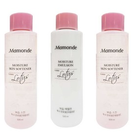 Mamonde Large Moisture Skin+Skin+Emulsion Set Cosmetics Mamonde Large Moisture Emulsion+Emulsion+Emulsion / 마몽드 대용량 모이스처 스킨+스킨+에멀젼 세트 화장품 마몽드 대용량 모이스처 에멀젼+에멀젼+에멀젼