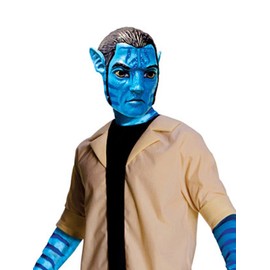 Rubies Costume Avatar Jake Sully Costume And Mask, Blue, X-Large