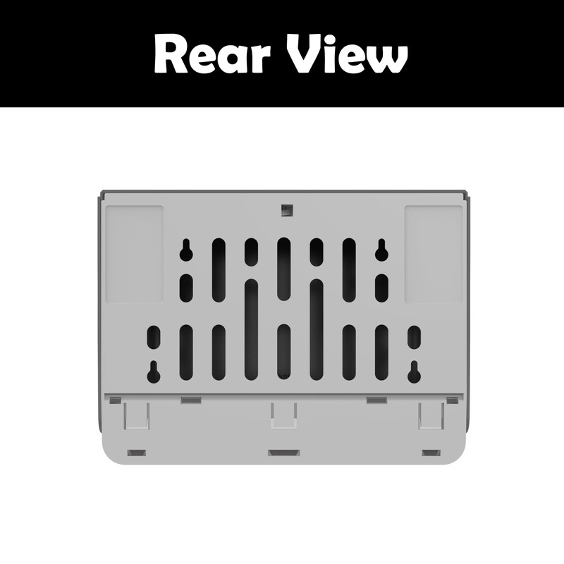 CLEANZEPHYR Paper Towel Dispenser Wall Mount Silver