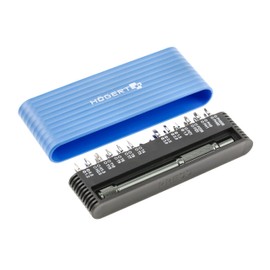 Högert Technik - Screwdriver Bit Set | 25 Piece Set Screwdriver Bits Including One Adapter | CrV Steel | Bit Set for Display Work Bit Assortment Screwdriver Bit