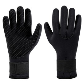 YDQUANI Neoprene Gloves 5 mm Wetsuit Gloves Anti-slip Thermal Diving Gloves for Women Men Snorkelling Open Water Swimming Surfing