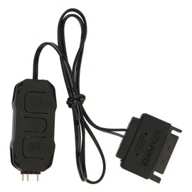 Sxhlseller Mini ARGB PC Fans Controller, Connect to 5V 3Pin Interface, S ATA Power Supply, Self Adjusting Speed Brightness ARGB Controller Kit for PC RGB Case Fans, SXHLSELLERBP61HFU3GS