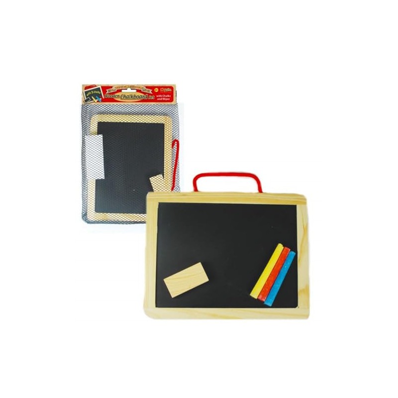 Wooden Chalkboard Set