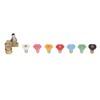 7PCS Pressure Washer Nozzle Tips with Coupler 1/4in Quick Interface
