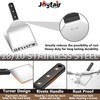 Griddle Accessories Smash Burger Kit (5Pcs), Joyfair Grill Spatula with