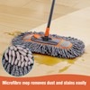 Microfiber Dust Mop for Hardwood Floor Cleaning, Dry and Wet