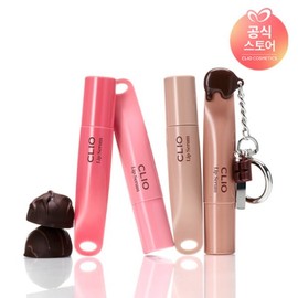 Clio 슈가애프터눈 컬렉션 글레이즈 립 세럼 기획세트 본품+키링 Sugar Afternoon Collection Glaze Lip Serum Set (Main Product + Keyring)