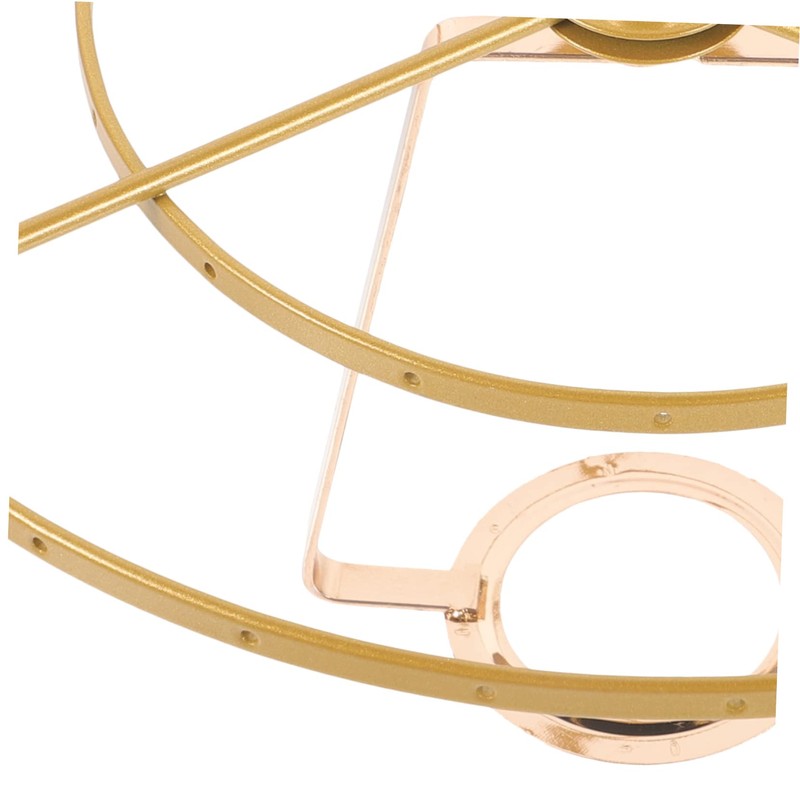 WHAMVOX Retro Ceiling Light Lampshade Frame Pcs Shell Lampstand DIY