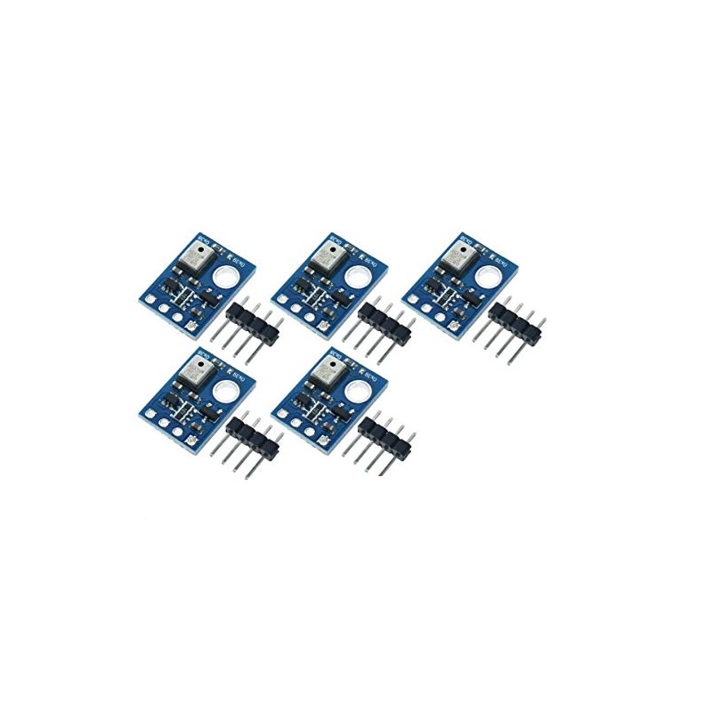 TECNOIOT Pack of 5 AHT10 Digital Temperature and Humidity Sensor