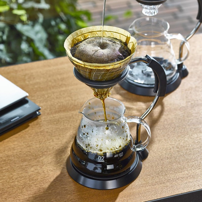 Hario V60 Arm Stand with Glass Dripper Pour Over Set