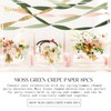 NICROHOME EUR Wedding Party Decorations 8 Rolls Crepe Paper Streamers