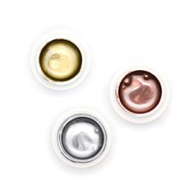 irogel Nail Town Gel Metallic Gel [Gold/Silver/Pink Gold] 0.1 oz (3 g) Set of All Colors