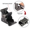 NICAVKIT 4 Pack Folding Brackets for Table Bed Leg Feet,