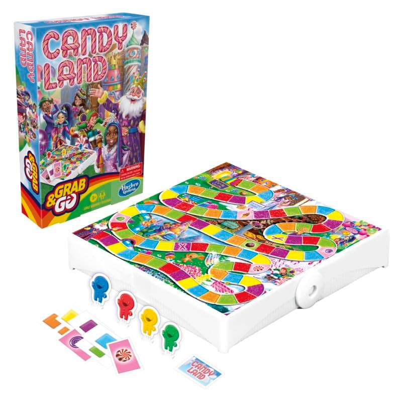 Candy Land Grab and Go Travel Board Game