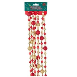 Kurt S. Adler H0289 Garland, Gold/Red