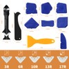 23-Piece Caulking Tool Kit – 3-in-1 Silicone Caulk Remover, Grout
