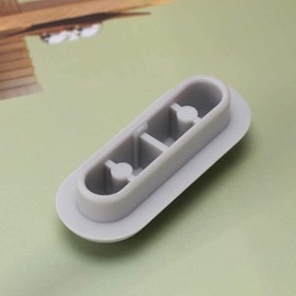 AIMALL 6PCS Toilet Seat Buffers Bumpers, Support Stopper for Toilet Seat,Universal Toilet Seat Buffer Toilet Lid Rubber Bumpers, Replacement Pads Grey Stop Bumper Accessories for Home, Hotel