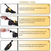 Shoe Stretcher Shoe Trees,Adjustable Length & Width for Men and