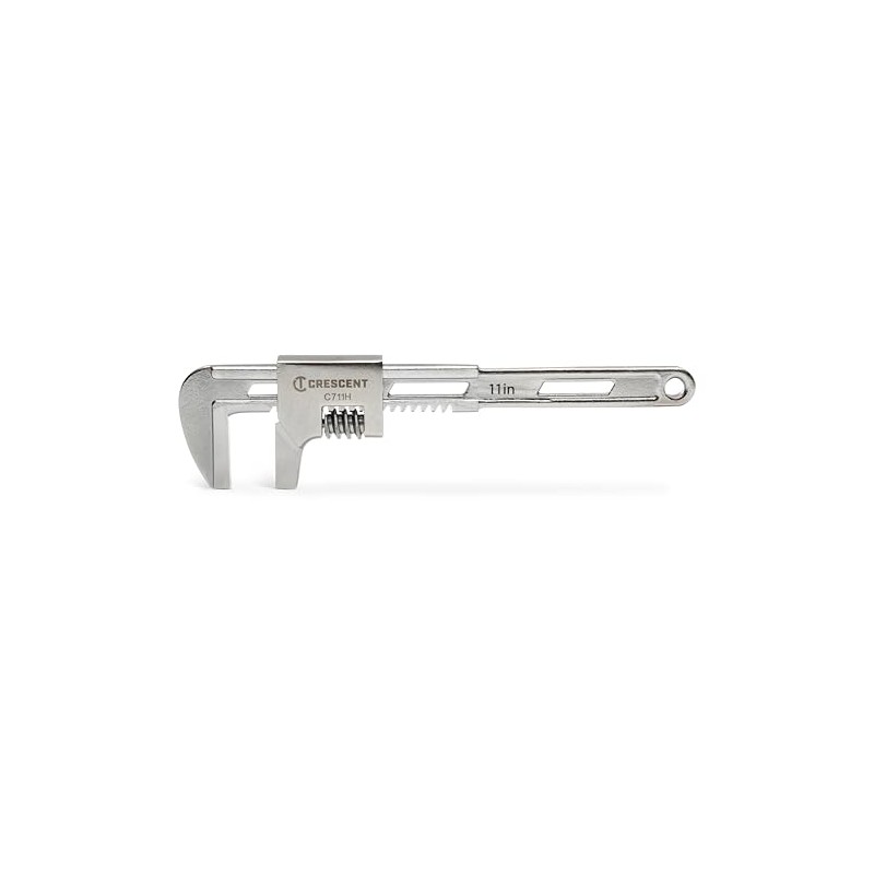Crescent C711H 11-Inch Chrome-Plated Adjustable Auto Wrench