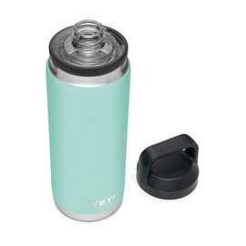 YETI Rambler 26 oz Bottle, Vacuum Insulated, Stainless Steel with Chug Cap, Seafoam