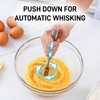 Push Action Egg Whisk