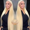JKD 28 In Blonde Wear and Go Glueless Wigs Human