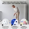 20 Wear-Resistant Golf Practice Balls, Soft Plastic Foam Golf training