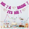 Me? A Bride? Its Me!Banner,Bachelorette Party Decorations,Bridal Shower Engagement Wedding