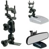 ChargerCity AccessoryBasics Rearview Mirror Stem Radar Detector Mount for Uniden