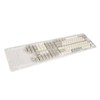 Keyboard Keycaps Retro Grey White 122 Keys PBT Theme Keycap
