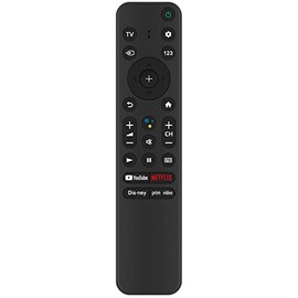 RMF-TX800U Replace Voice Remote Control suitable for Sony Bravia TV KD-43X85K KD-50X85K KD-55X85K KD-65X85K KD-75X85K KD-85X85K KD-55X80K KD-65X80K KD-75X80K KD-43X80K KD-50X80K KD-85X80K XR-55X90K