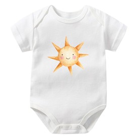 Love Art Lux Newborn Girl Boy Outfits - New Mummy Gifts, Baby Bodysuit Organic Cotton Onesie, Newborn Baby Essentials, GOTS Certified (9-12 Months)