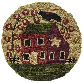 Park Designs Red House Hooked Chair Pad (375-58)