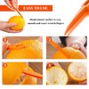 Yamobi Pack of 2 Orange Peeler, Orange Slicer and Orange