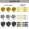 Target Darts Gabriel Clemens Ink Design No.6 Dart Flights &