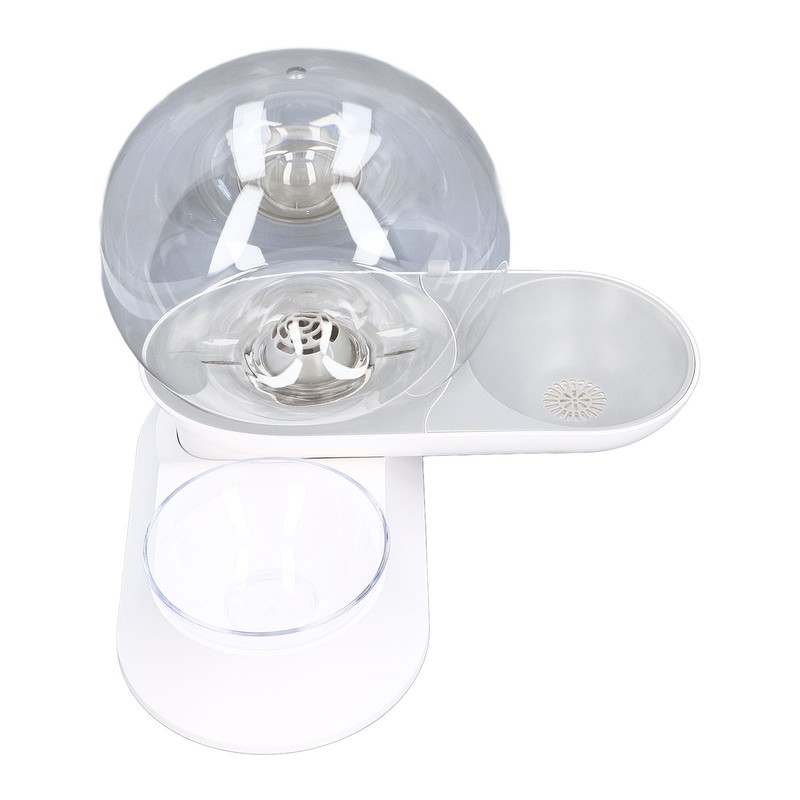 Pet Water Dispenser Food Feeder Cat Automatic Drinking Snail Shape