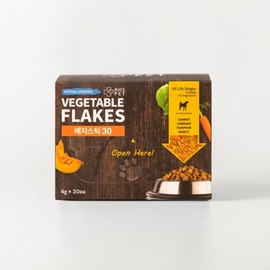 Bug's Pet VeggieMix Veggie Sticks 30 For Dogs (4g x 30ea) / 벅스펫 베지믹스 베지스틱 30 강아지용(4gX30ea)