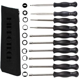 Hippotech 10 Pcs Carburetor Adjustment Tool Screwdriver Kit for Common 2 Cycle Carburator Adjusting Small Engine Carb Tune up Adjusting Tool