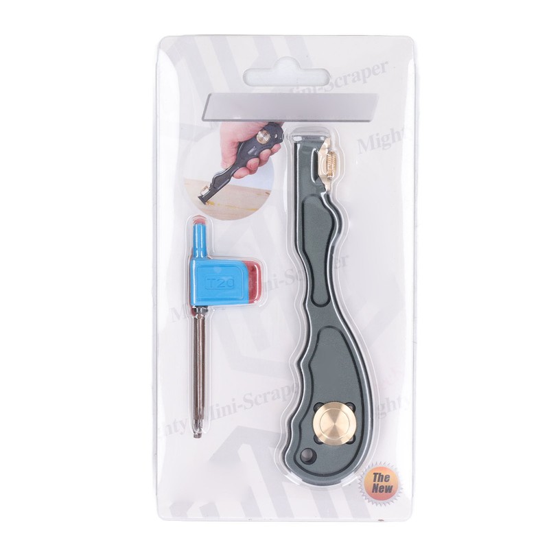 Woodworking Glue Scraper Multifunctional Aluminum Alloy Mini Glue Removal Tool