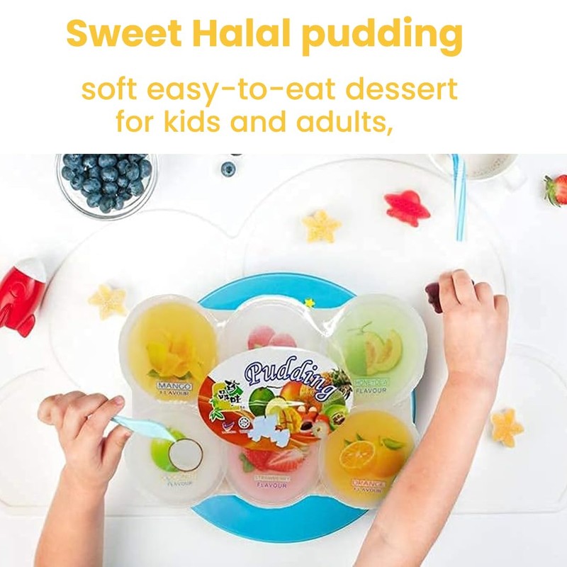 Fruit Pudding - Assorted Popping Cups - Mixed Pudding Flavours