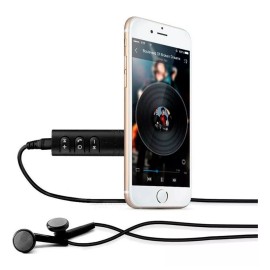 Universo en Linea Receptor Bluetooth Llamadas Y Audio Recargable Aux 3.5