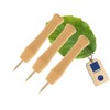 3 x Hofmeister® can hole punch, beech wood handle