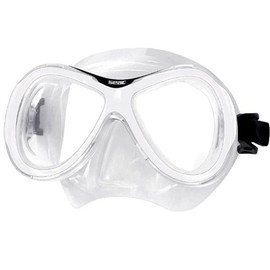Seac Men's Capri MD Mask, Transparent/White, Regular fit