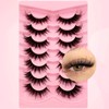 7 Pairs Fairy Eyelashes (7P-ZD-97)
