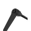 QWORK® Pack of 4 M6 Clamping Lever Handle Alloy External