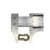 Keyhole Insert Stamped Brass, 3/4" Tall