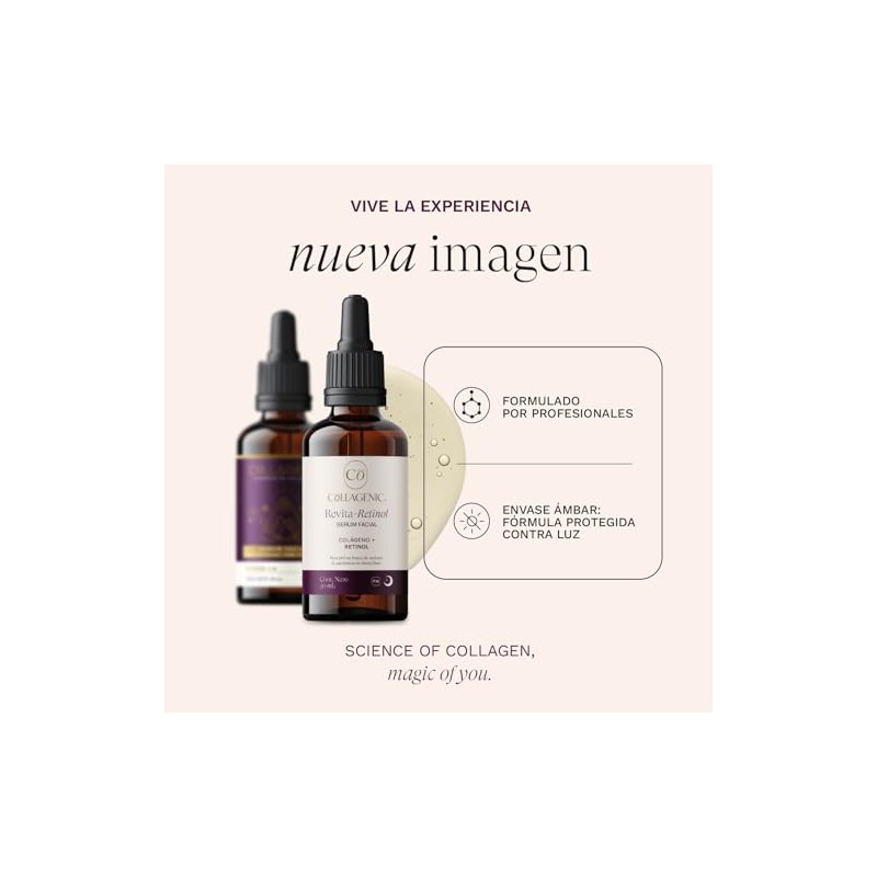 Collagenic Serum Facial Anti-arrugas y Anti-edad con Retinol 50 ml