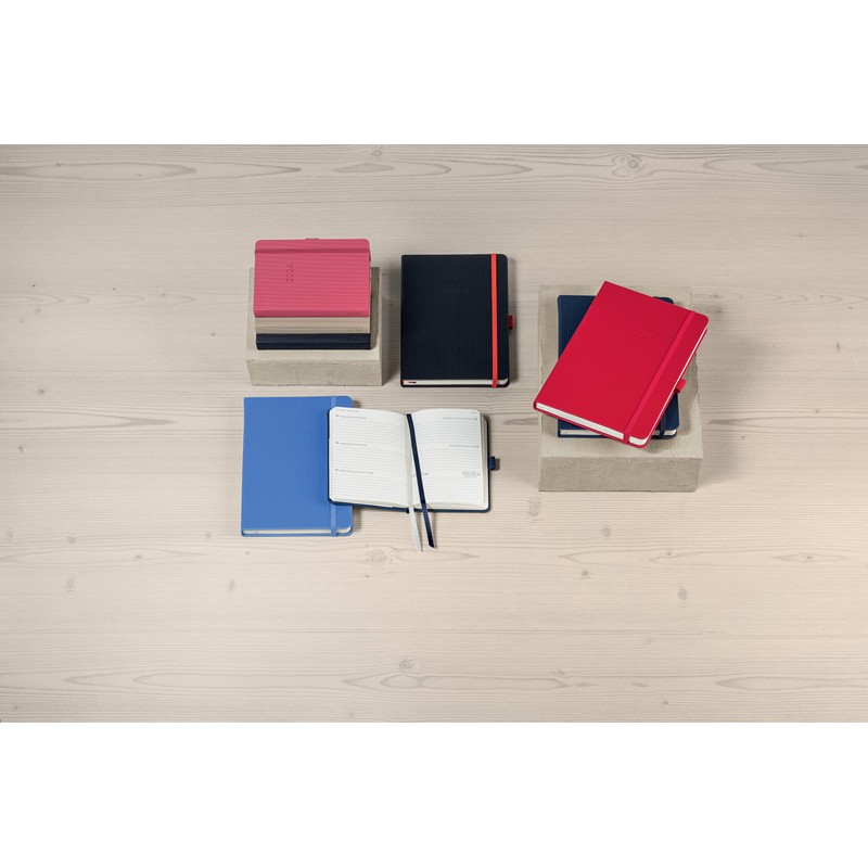 SIGEL C2568 Conceptum Weekly Planner 2025, Approx. A5, Blue, hardcover,